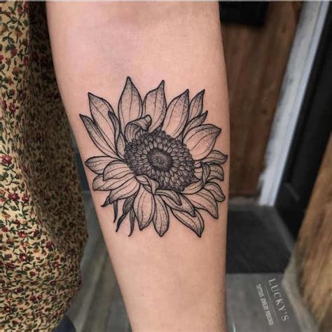 girasole tatuaggio